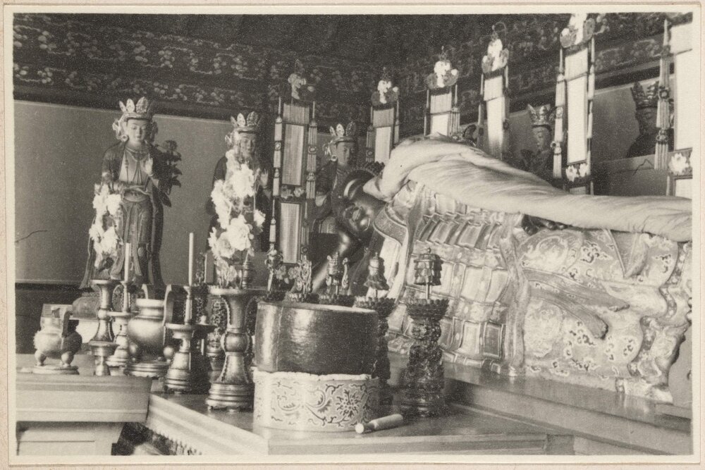 The sleeping Buddha at Jade Palace [Beijing, China]