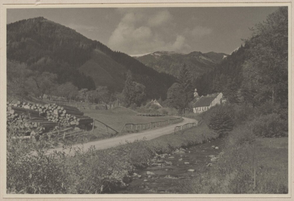 [House in Austrian mountains]