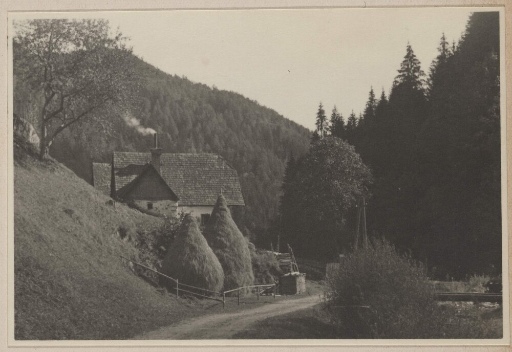 [House in Austrian mountains]