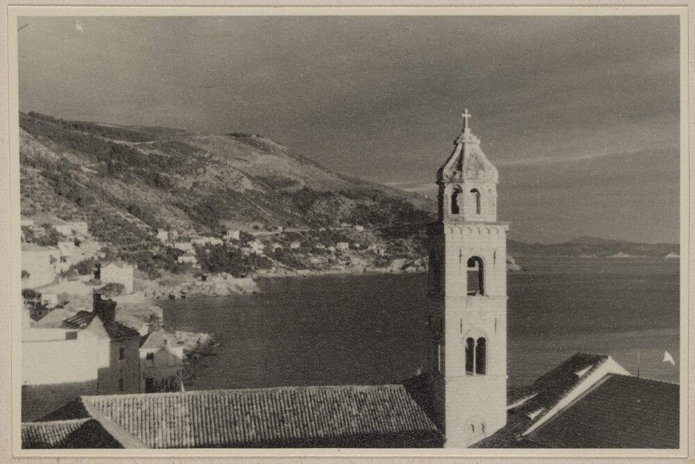 [Dominican Monastry Bell Tower in] Dubrovnik [Croatia]