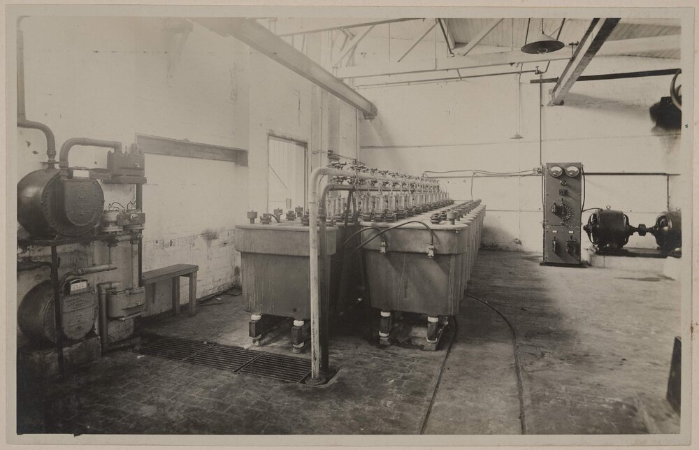 [Pharmaceutical plant room]