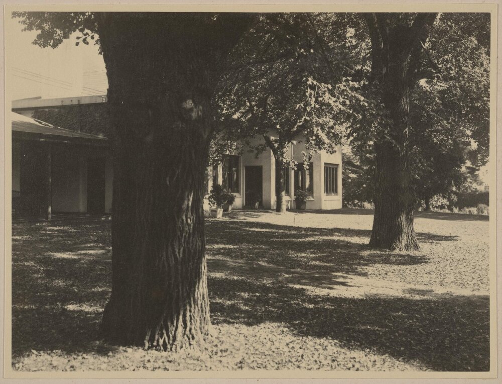 [Miegunyah house exterior and  garden]