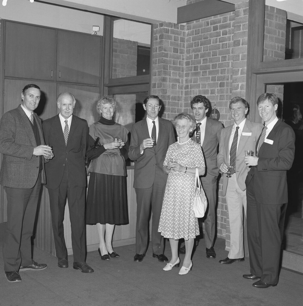 Alumni dinner with Professor Arthur Frances at university house [frame 8 of 11]