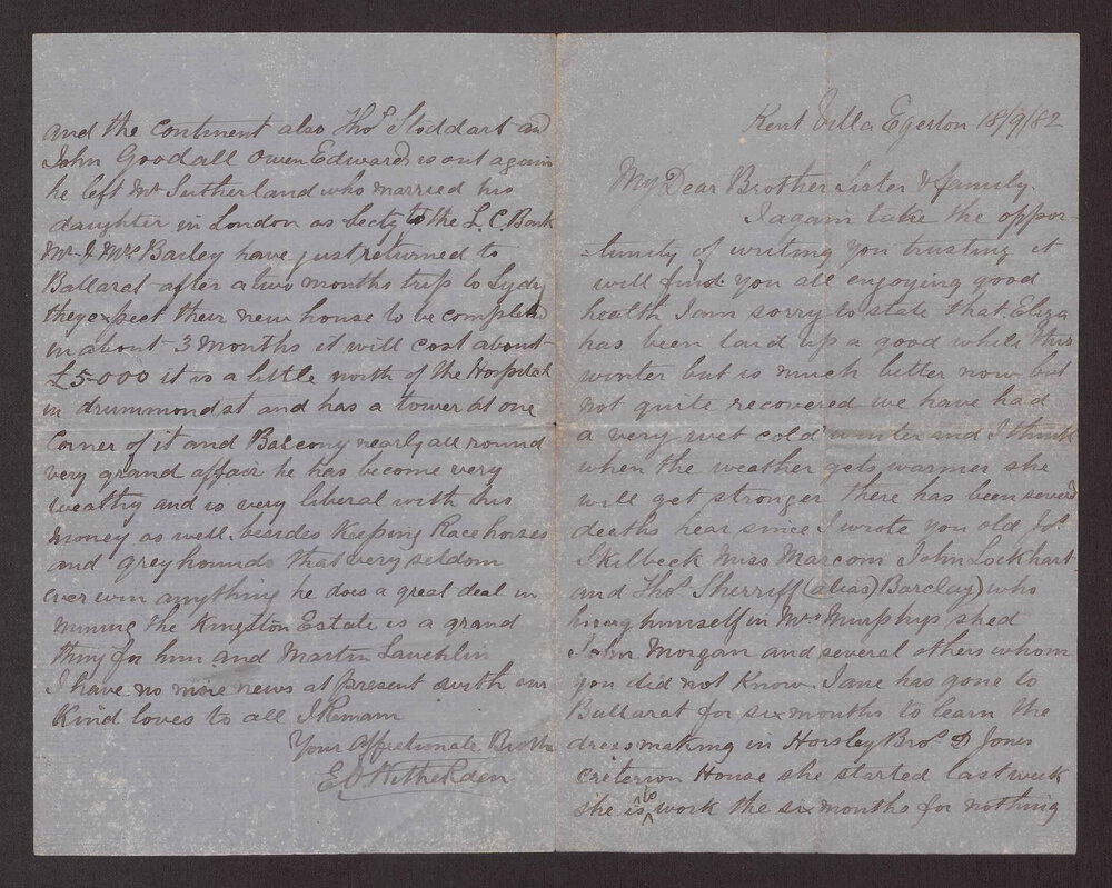 [Letters between Charles Foreman and his family in Britain, 68 of 83]