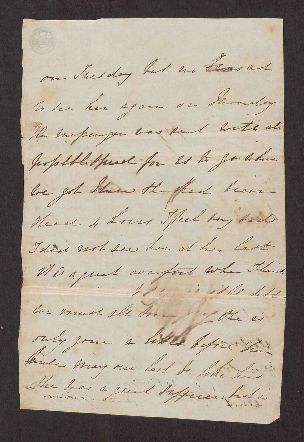 [Letters between Charles Foreman and his family in Britain, 81 of 83]
