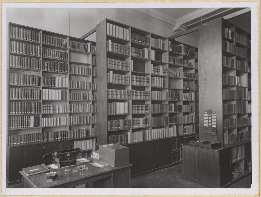 Portion of National Museum Library