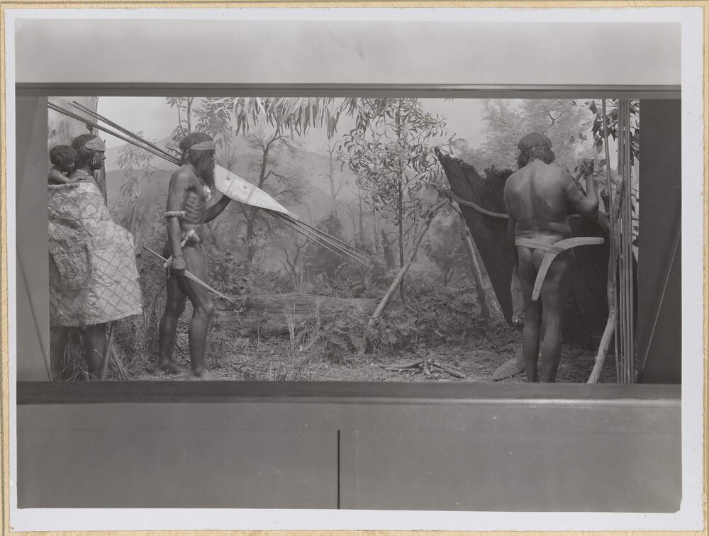 Diorama-Victorian Aborigines