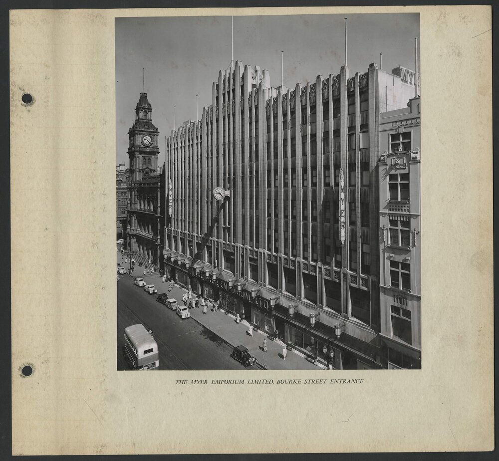 Facts about the Myer Emporium