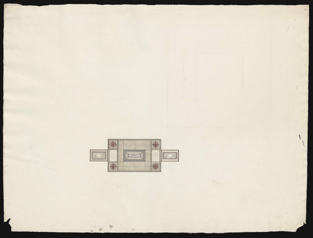 [Architectural drawing for the Rialto building]