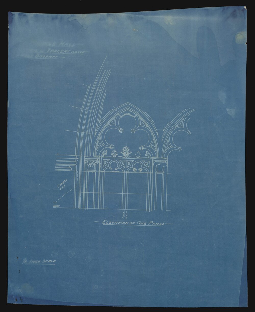 [Architectural drawing for the Rialto building]