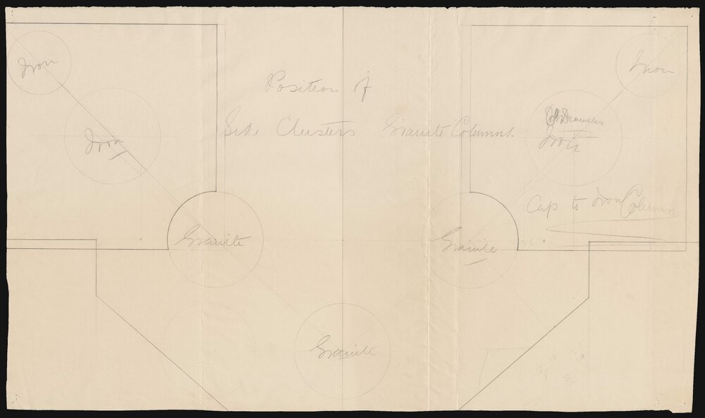 [Architectural drawing for the Rialto building]