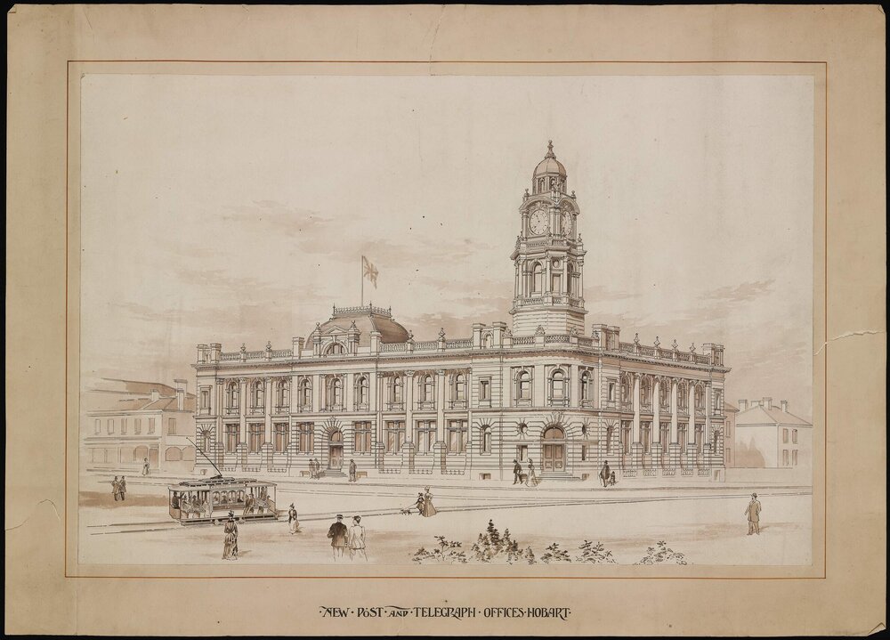 New Post and Telegraph Offices Hobart
