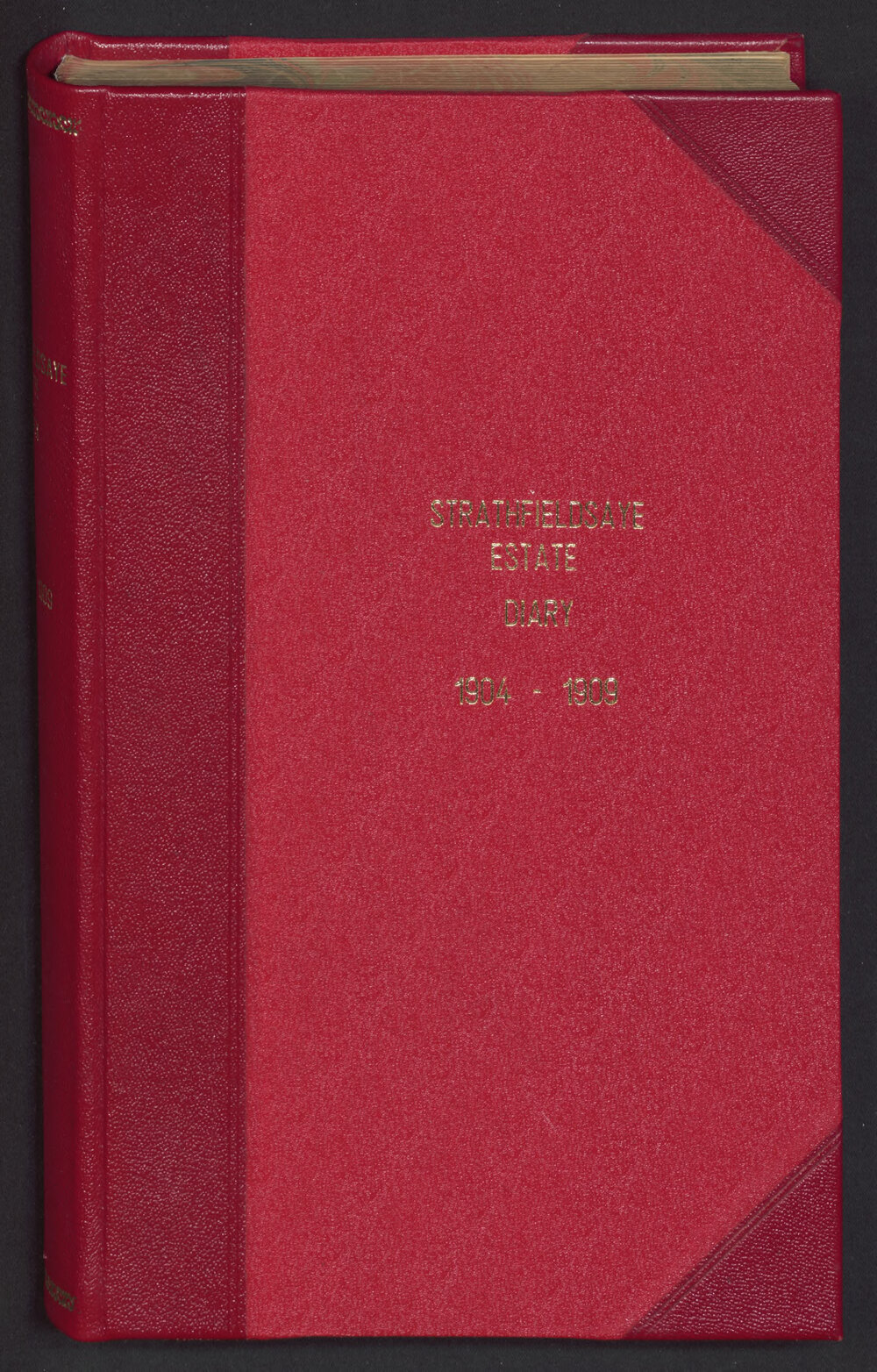 Strathfieldsaye Estate Diary 1904-1909