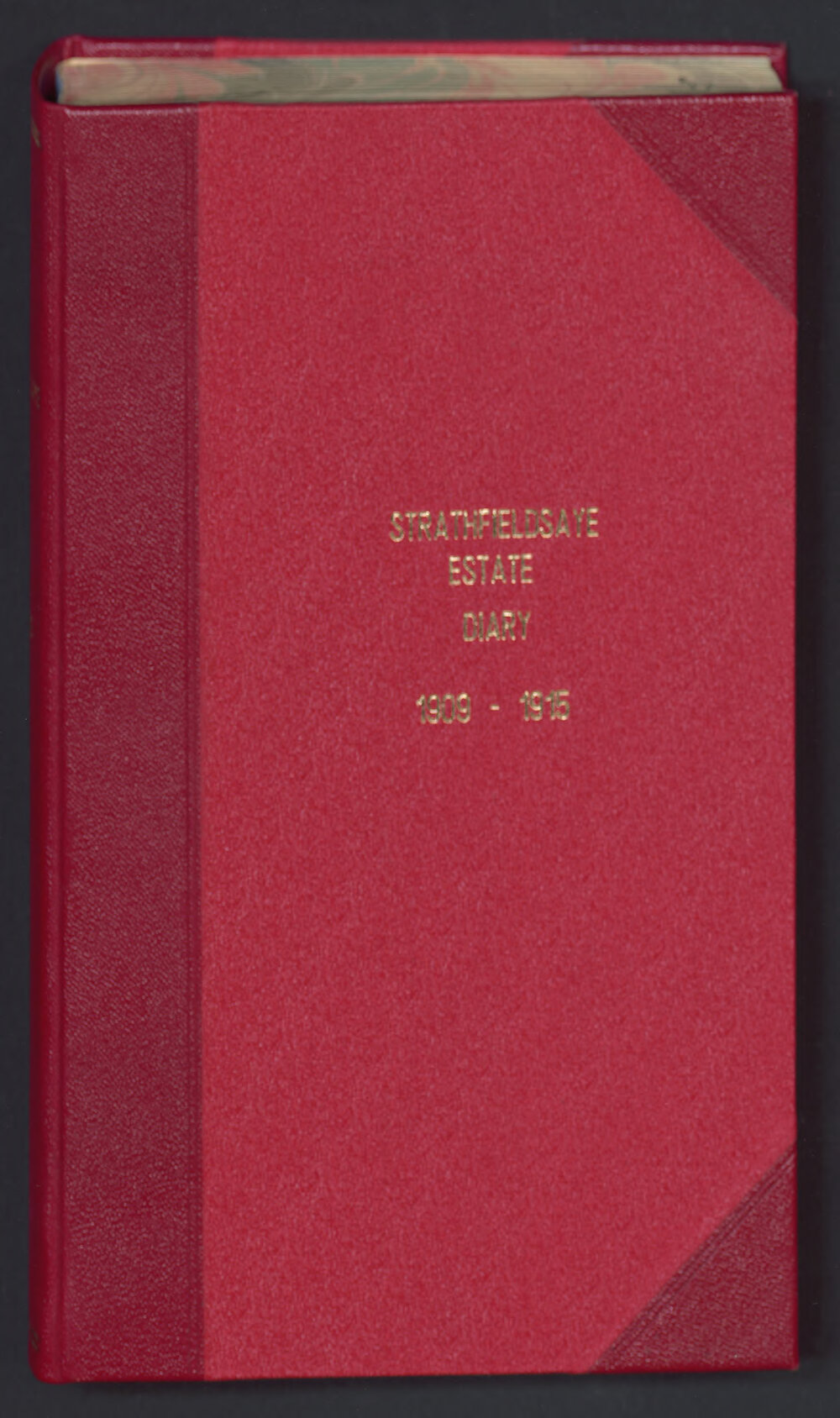 Strathfieldsaye Estate Diary 1909-1915
