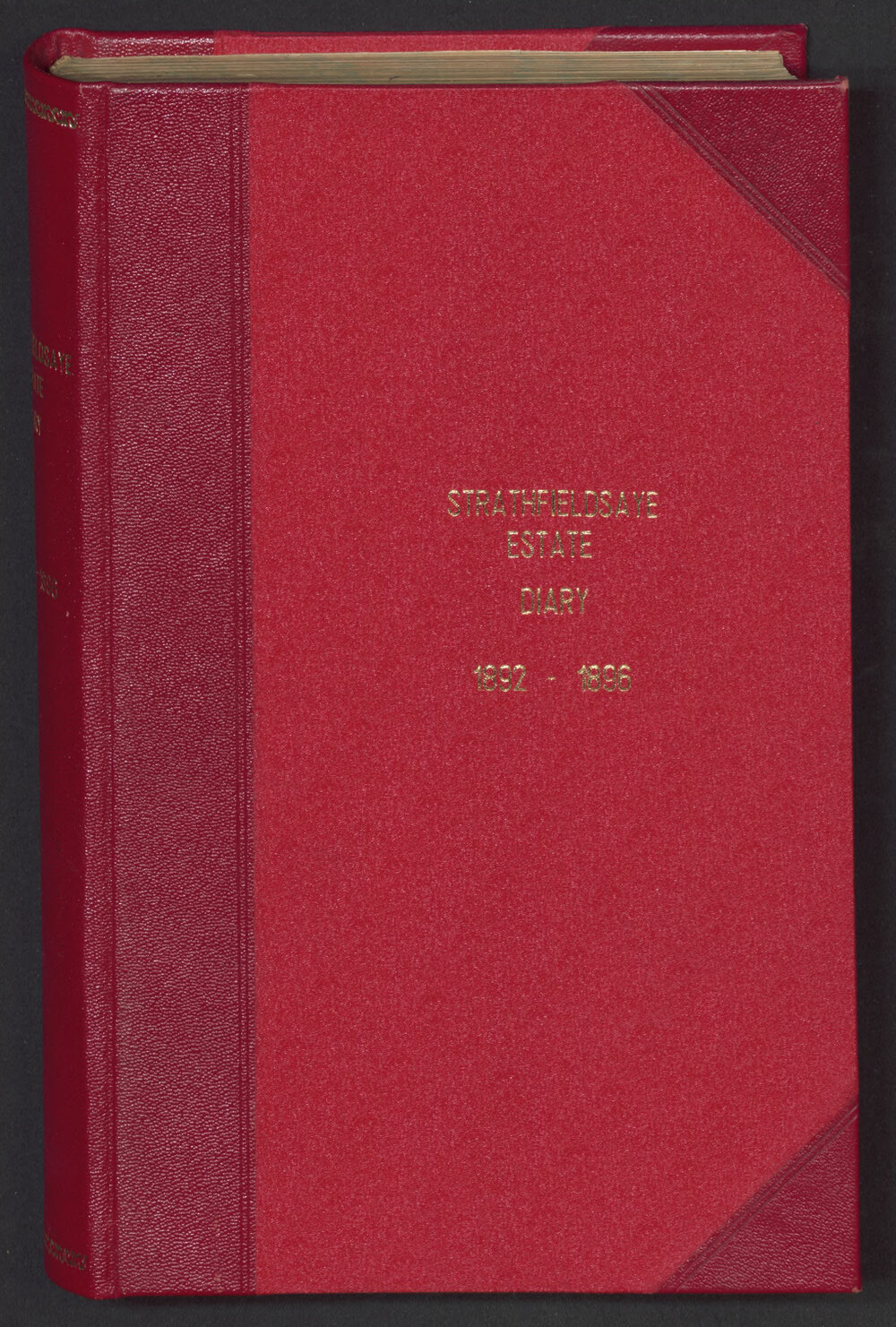 Strathfieldsaye Estate Diary 1892-1896