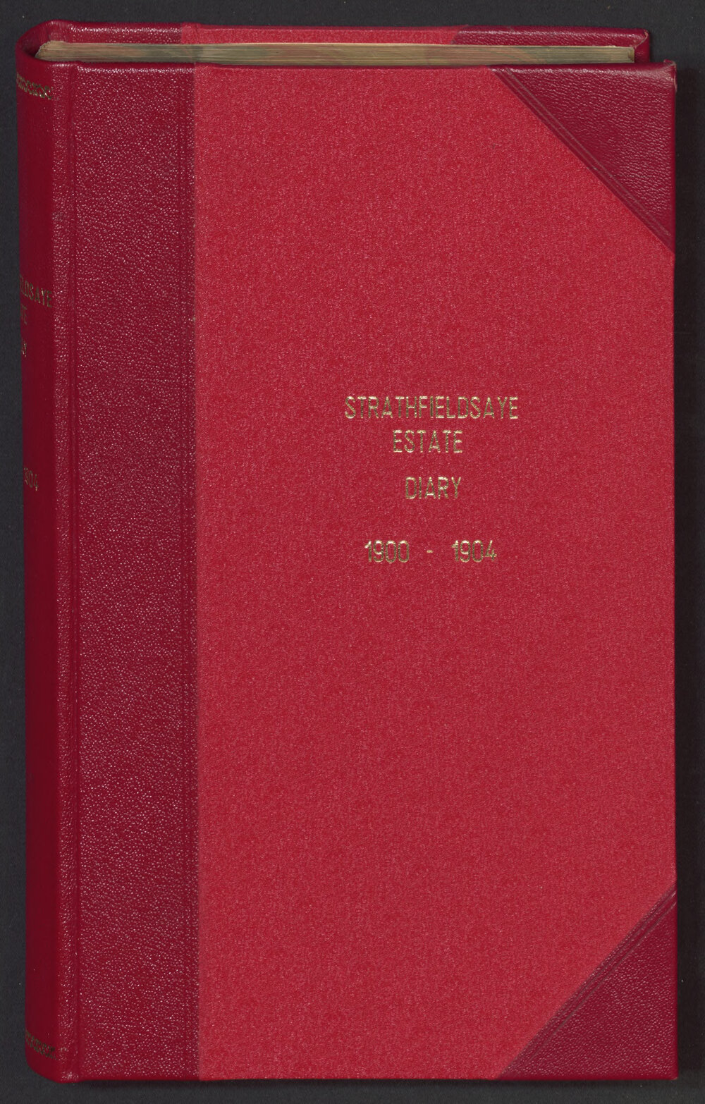 Strathfieldsaye Estate Diary 1900-1904