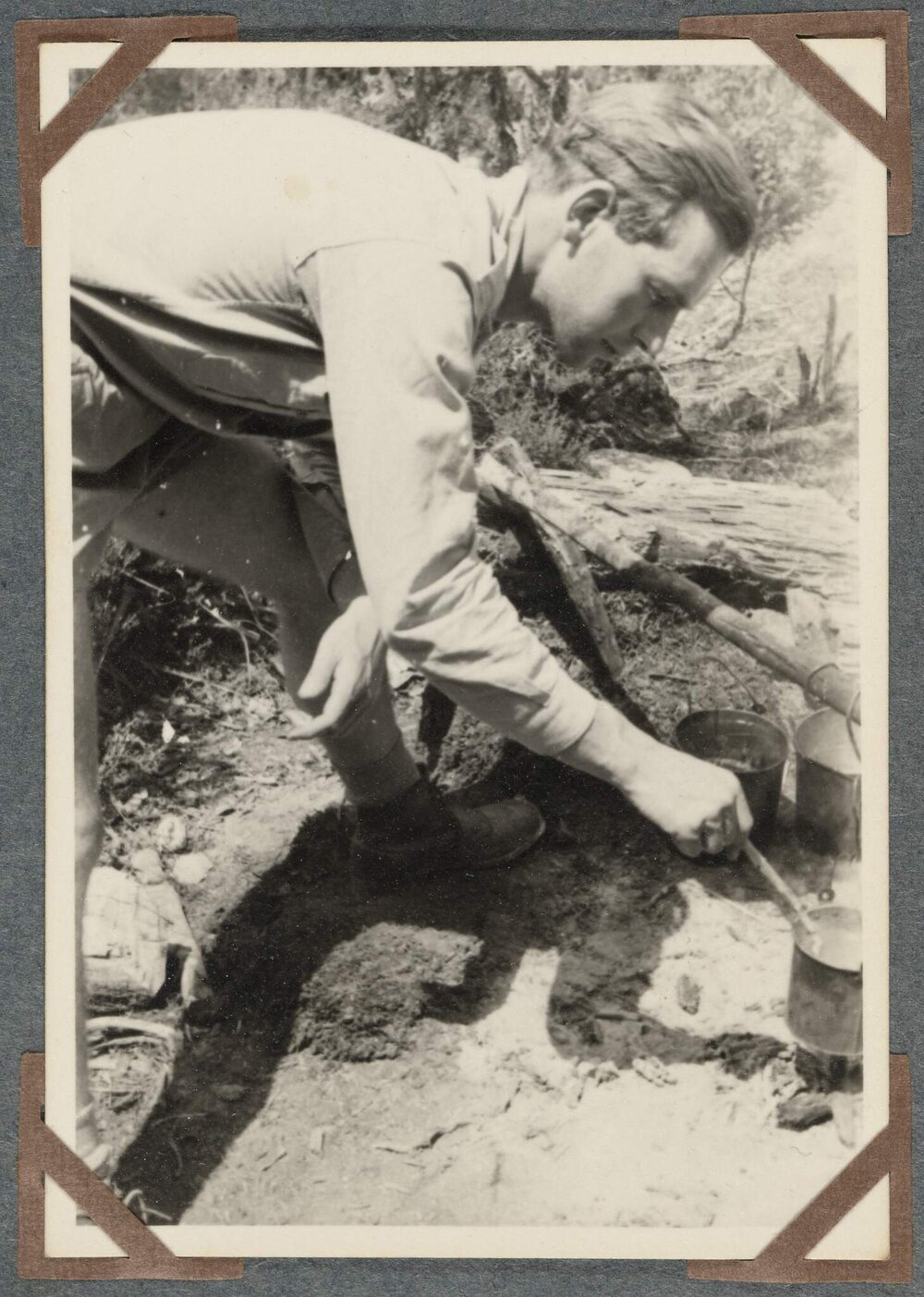 Ninian Stephen and the porridge