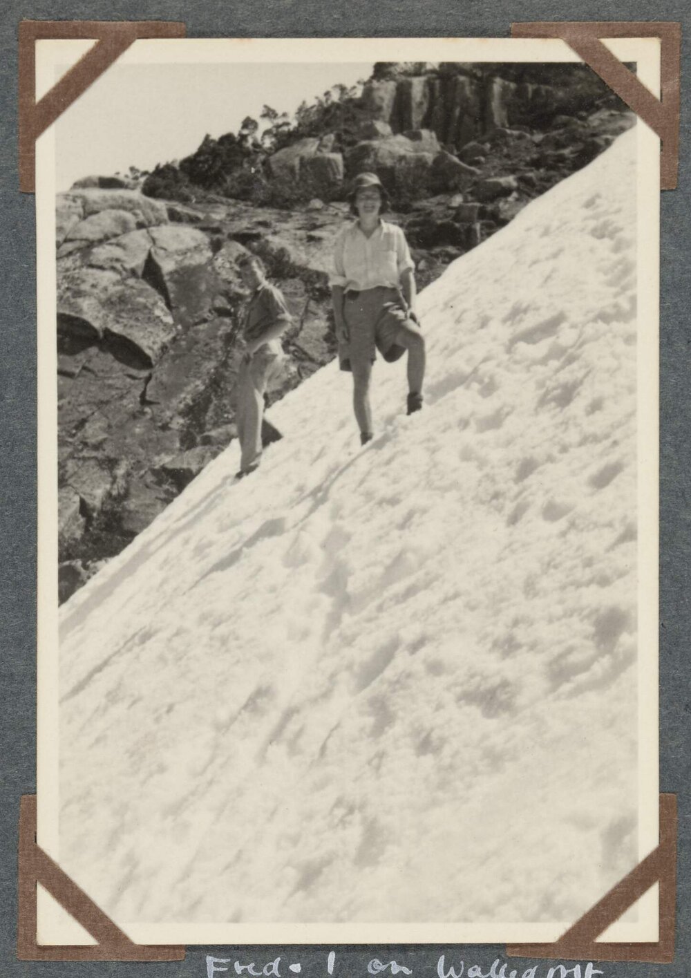 Fred and I on Walled Mountain