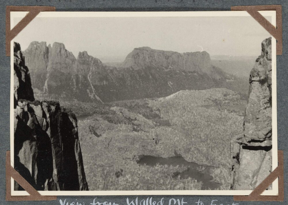 View from Walled Mountain to East Geryon and Acropolis