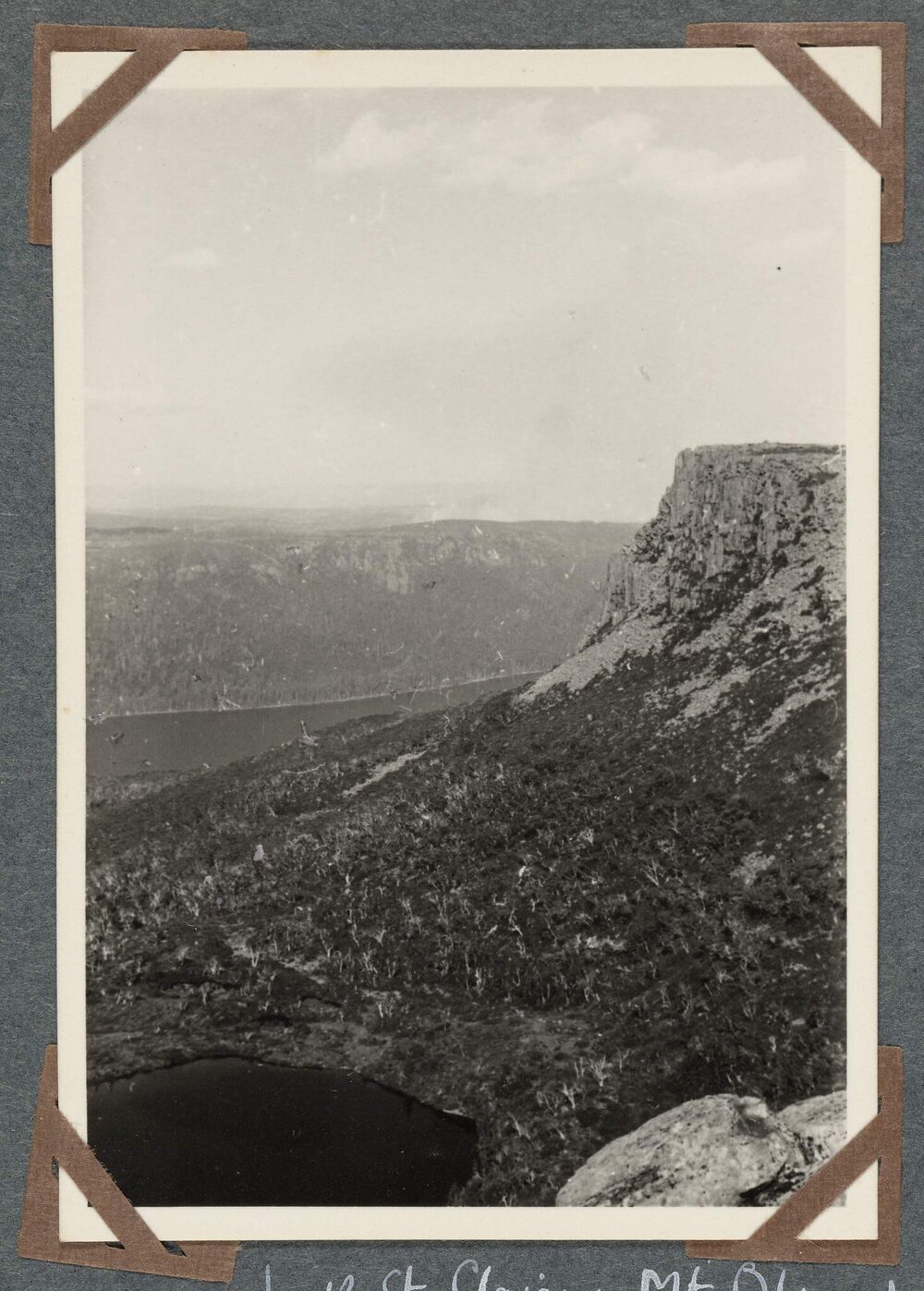 Lake St Clair and Mount Olympus