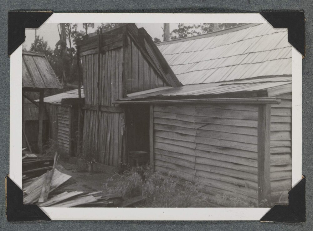 [Ernie Bond's homestead]