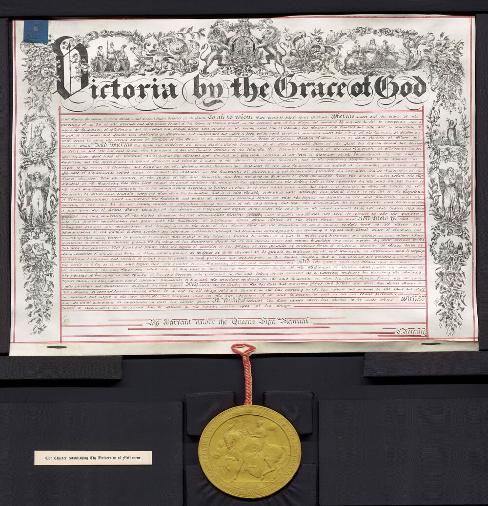 [UMA-ITE-2021000700001] The Royal Charter Establishing The University of Melbourne