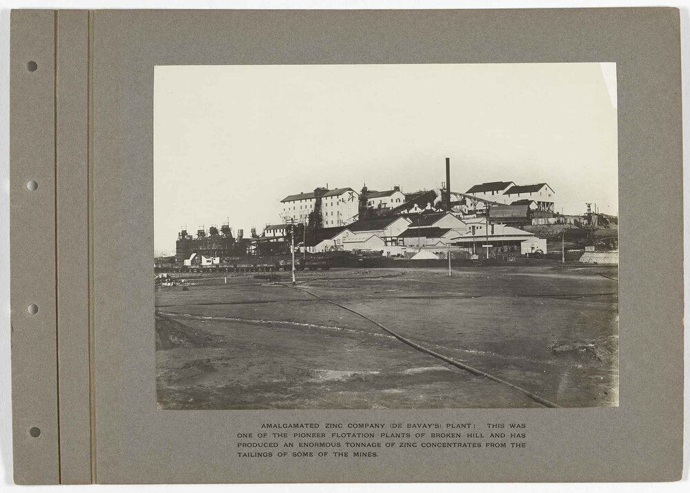 Amalgamated Zinc Company (De Bavay's) plant