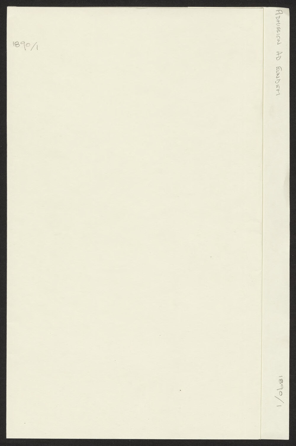 Admission Ad Eundem Gradum