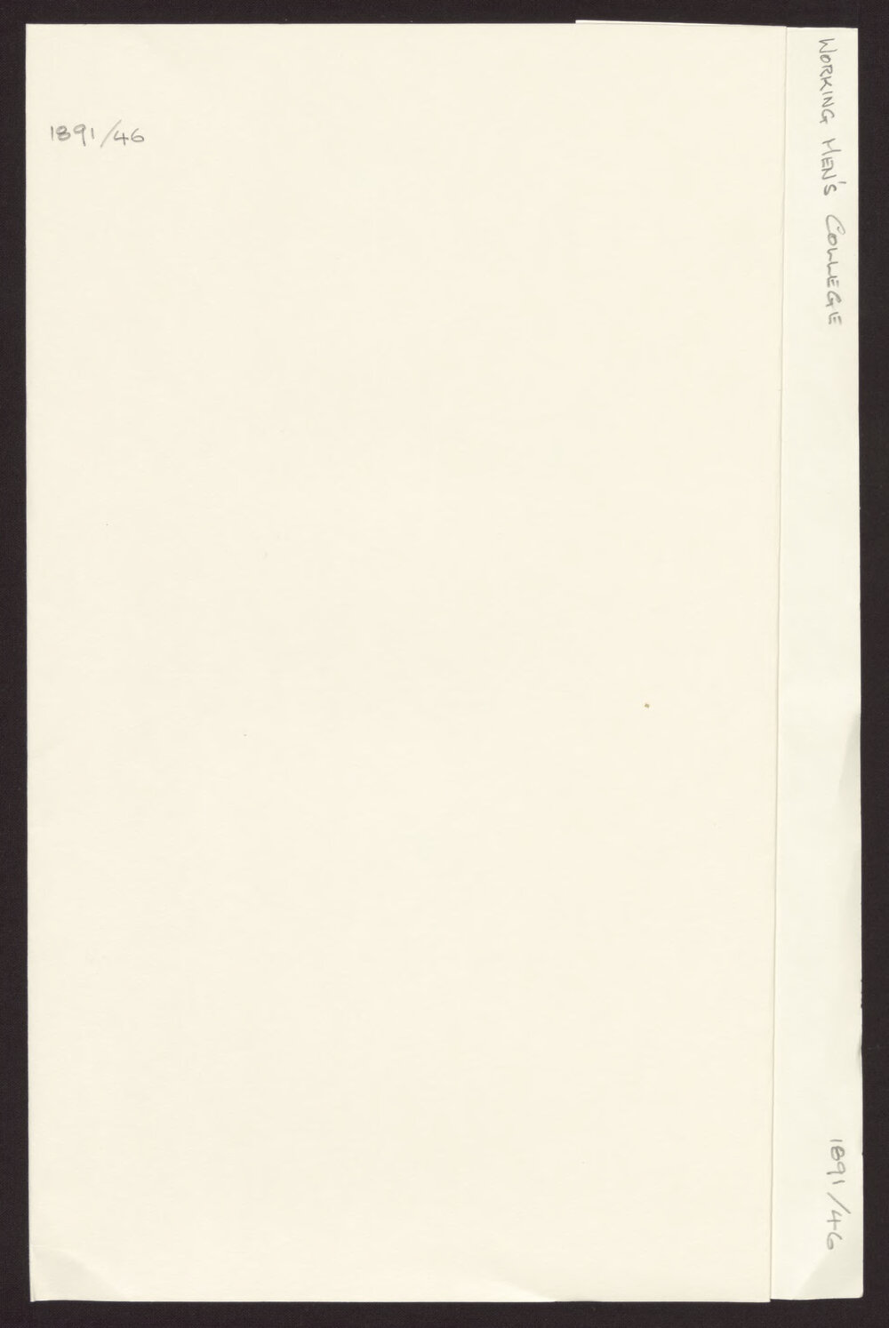 Working Men's College