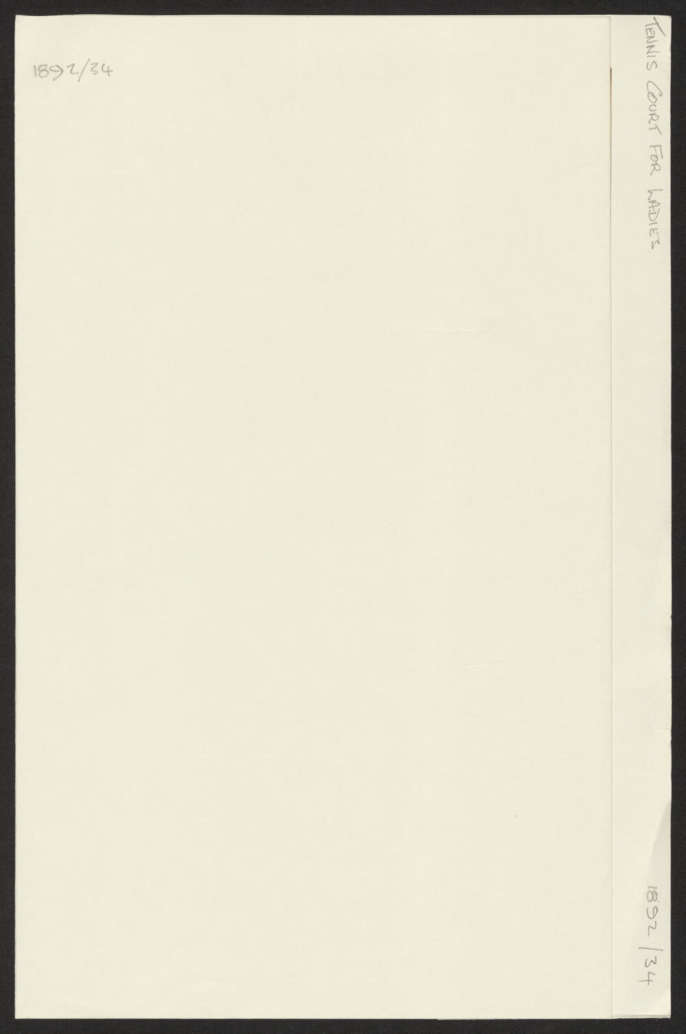 Tennis Court for Ladies