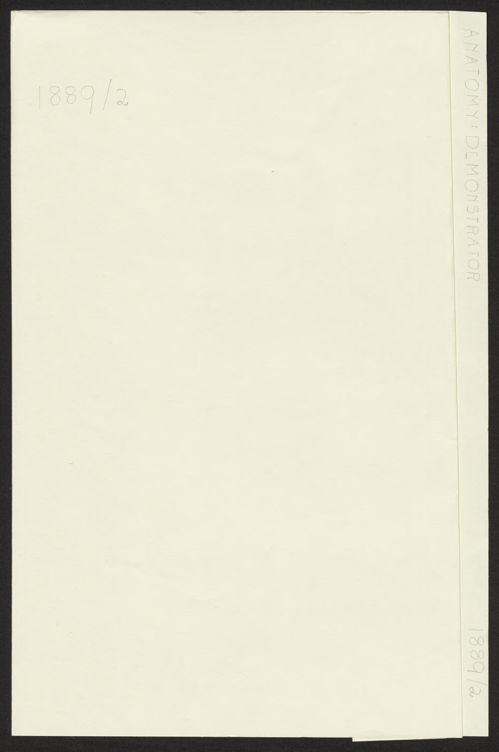 Anatomy: Demonstrator