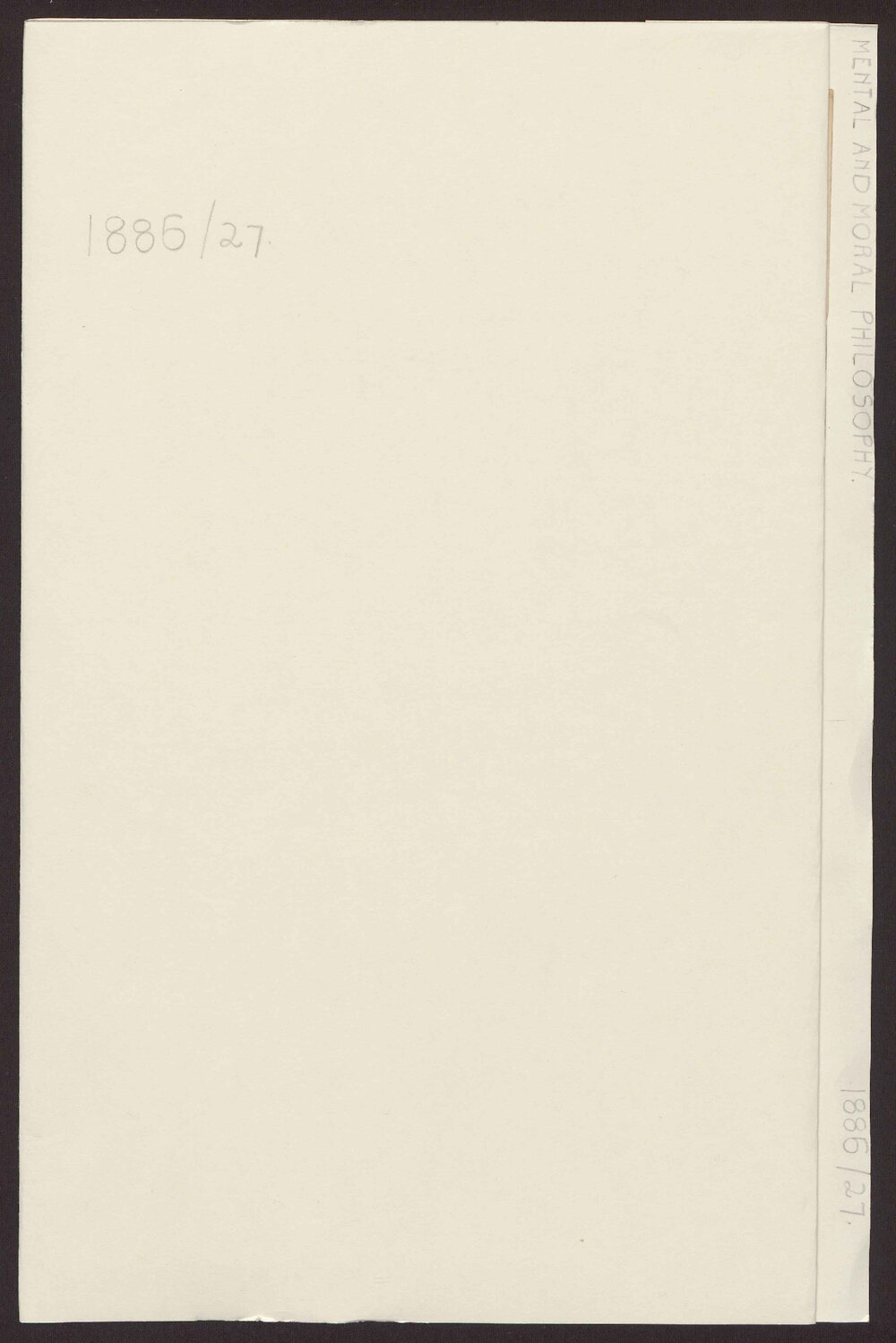 Mental and Moral Philosophy