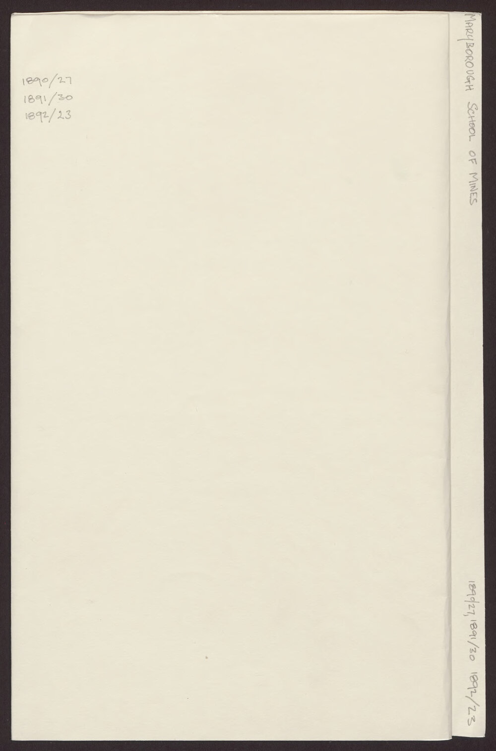 Maryborough School of Mines