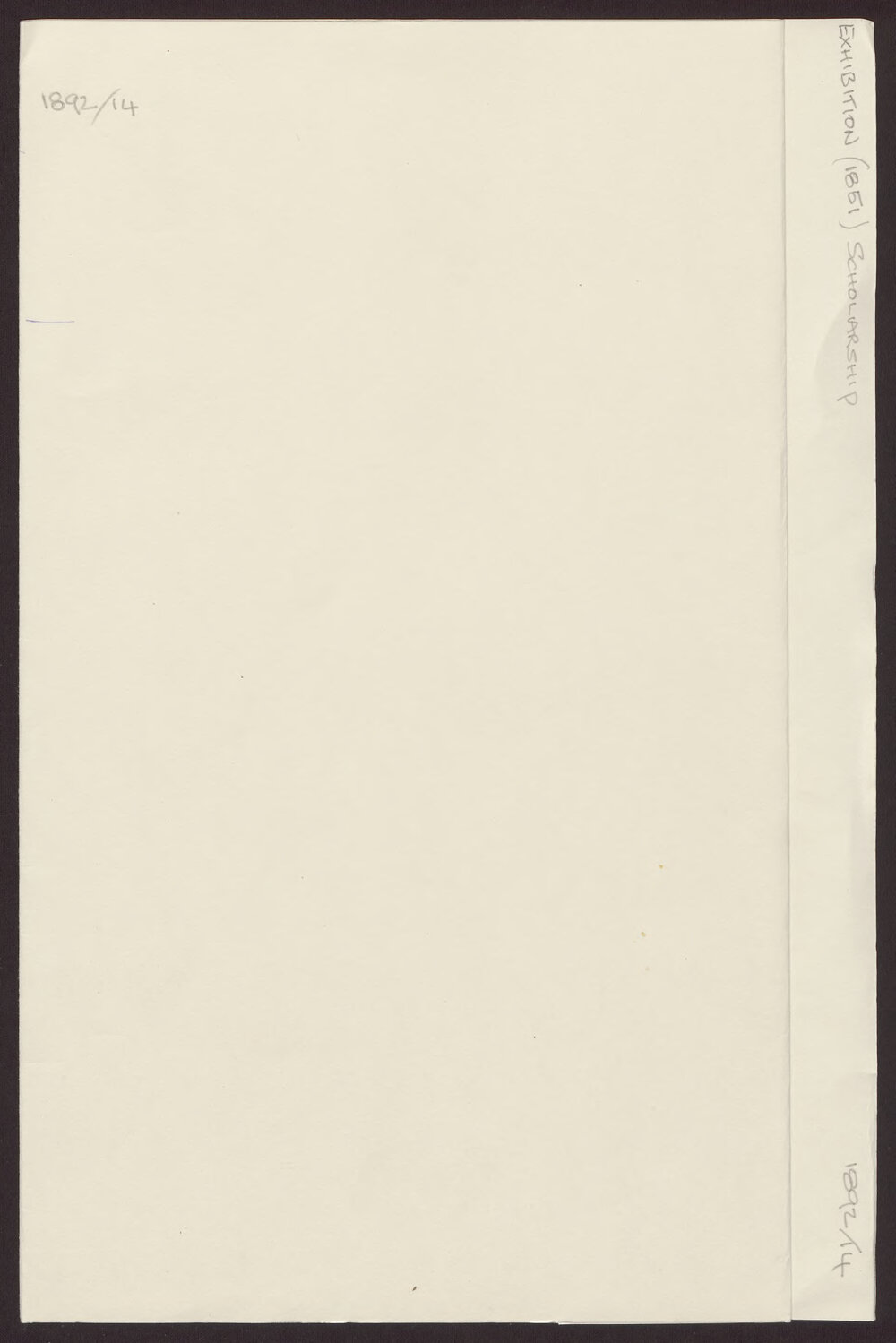 Exhibition (1851) Scholarship