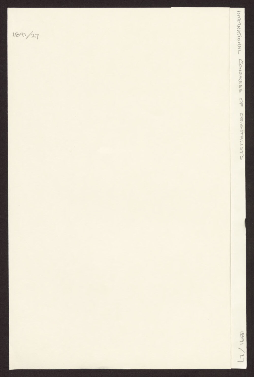 International Congress of Orientalists