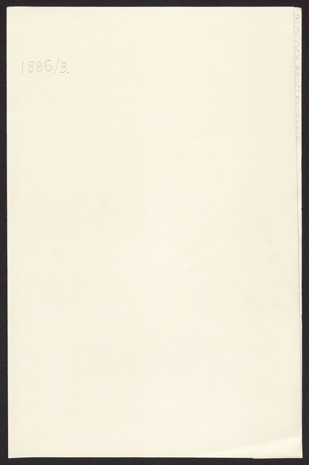 Biology Professorship