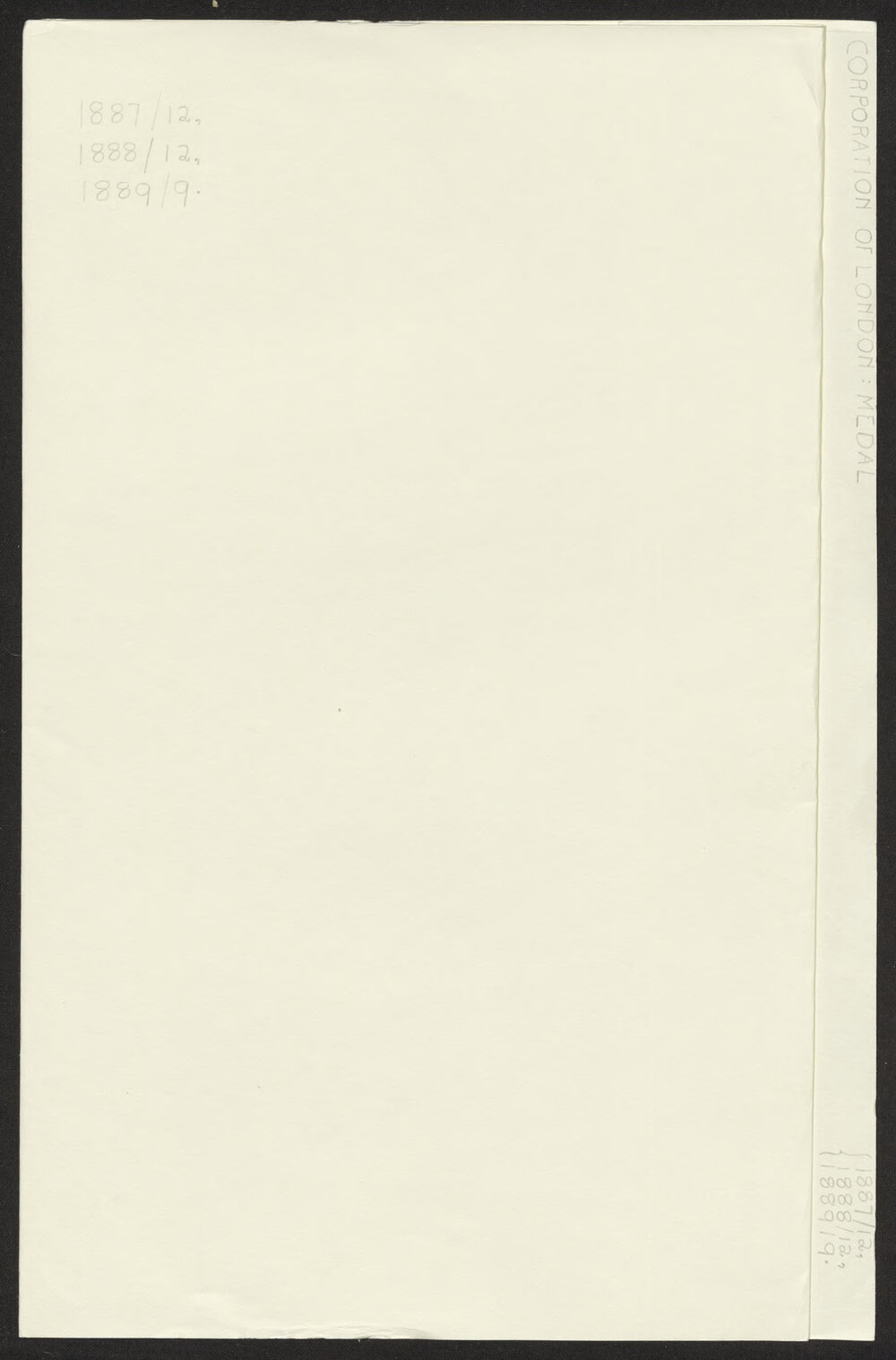 Corporation of London: Medal.