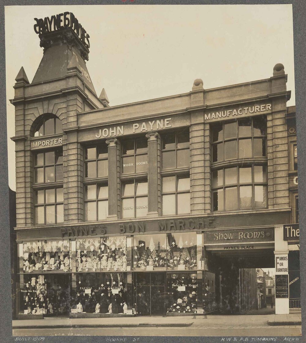 Building occupied by John Payne