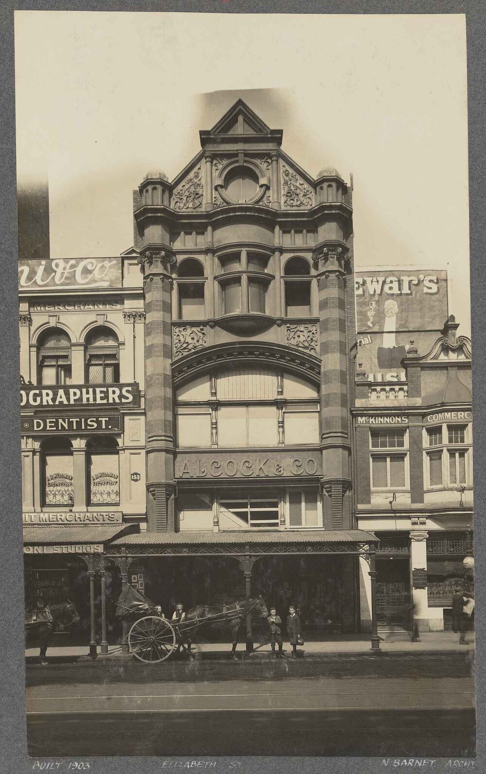 Showrooms of Alcock &amp; Co. Billiard Table Manufacturers