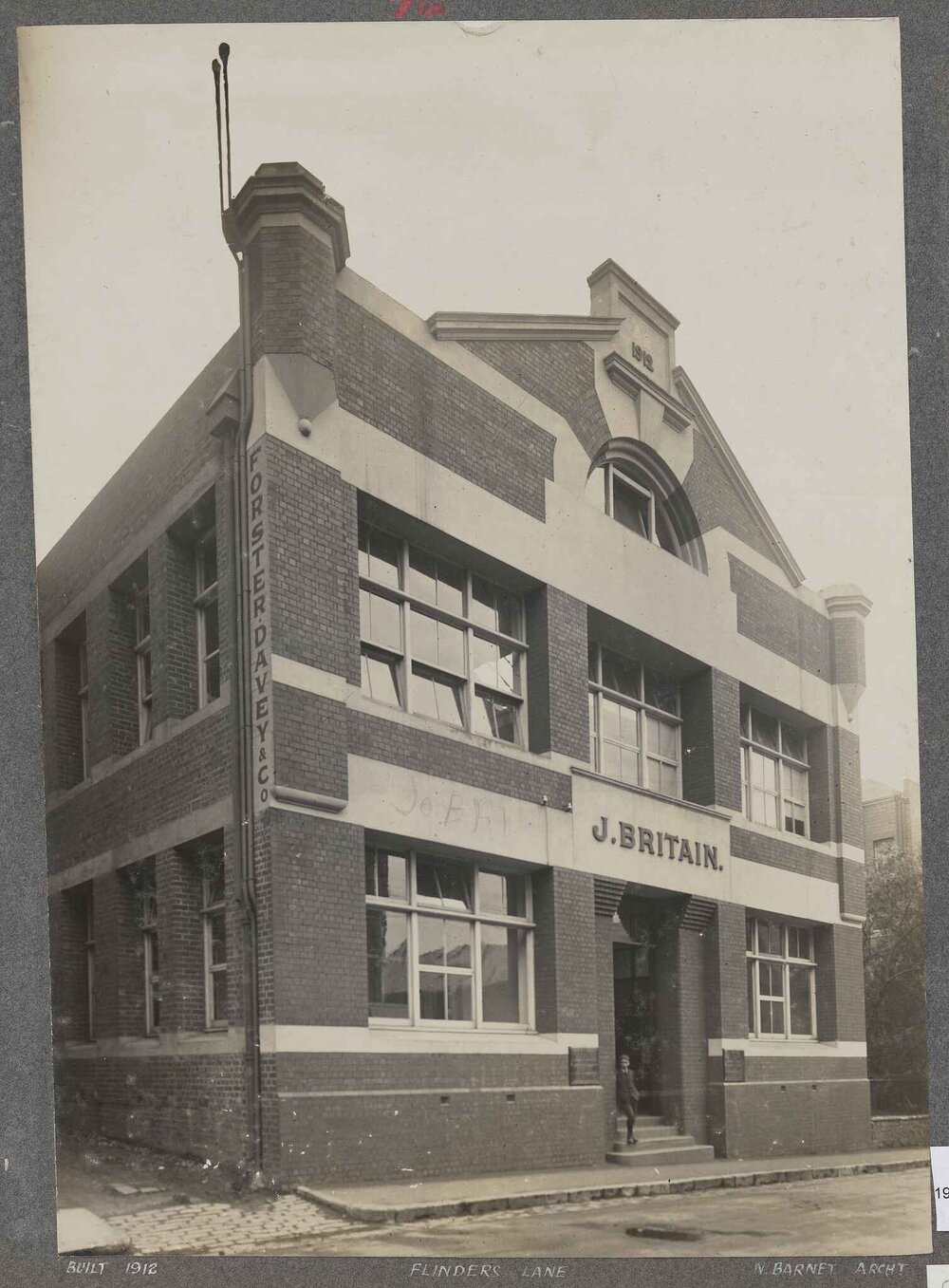 New building of J. Britain