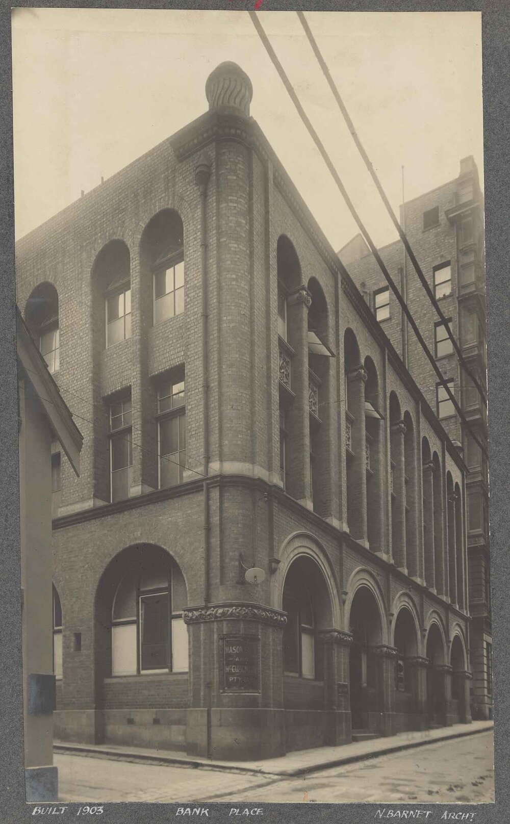 The building of Mason, Firth and McCutcheon