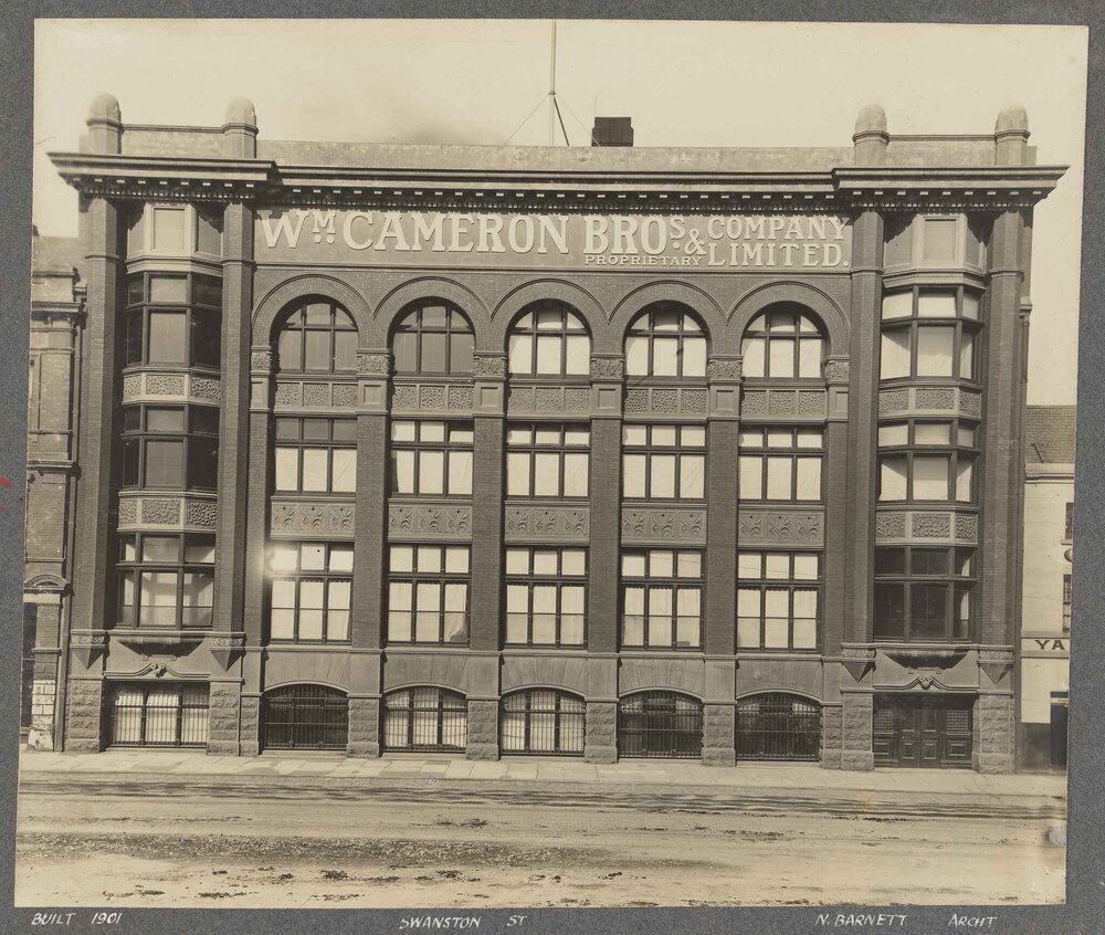 Premises of Wm. Cameron Bros &amp; Co. Pty Ltd
