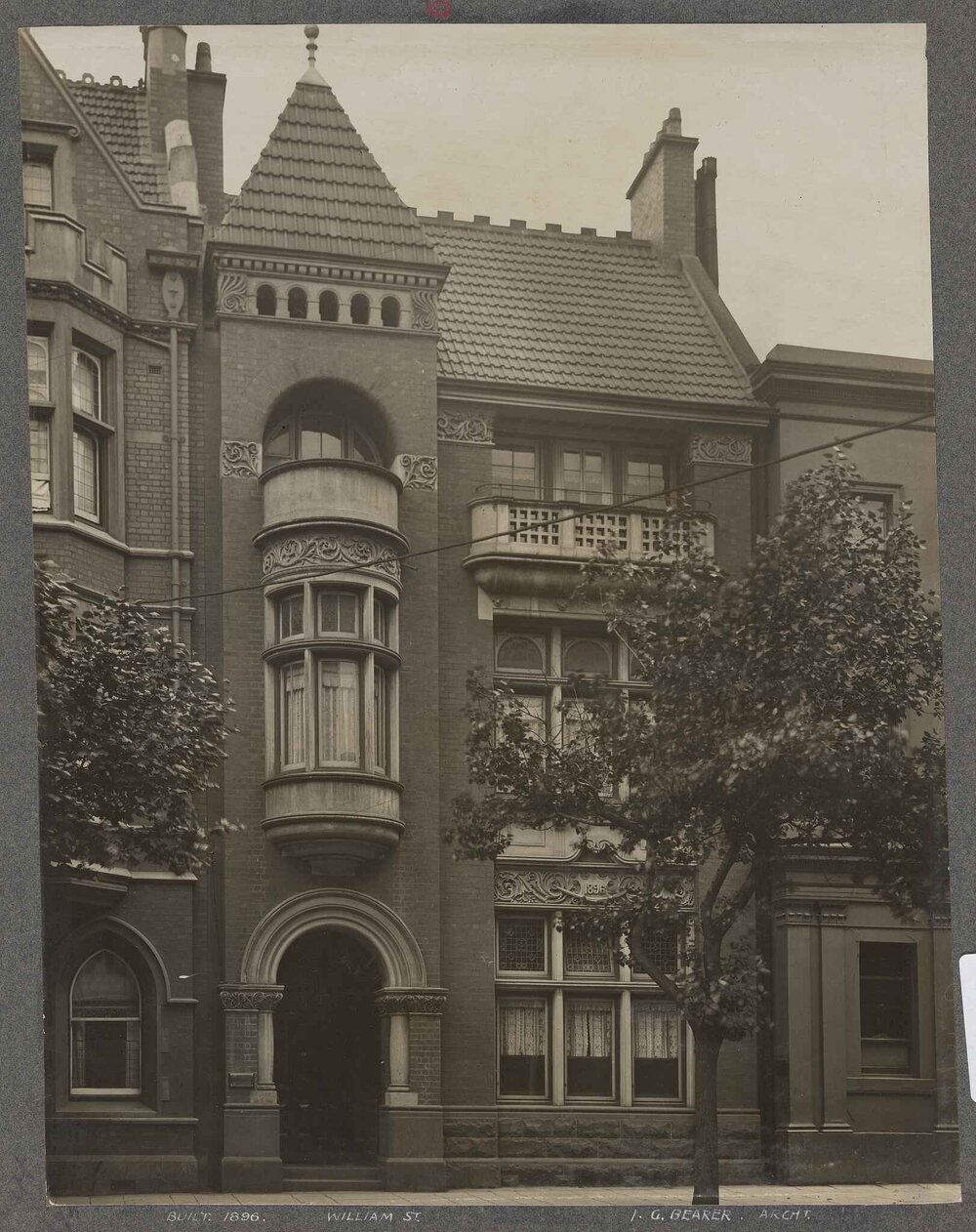 Building in William St., Melbourn
