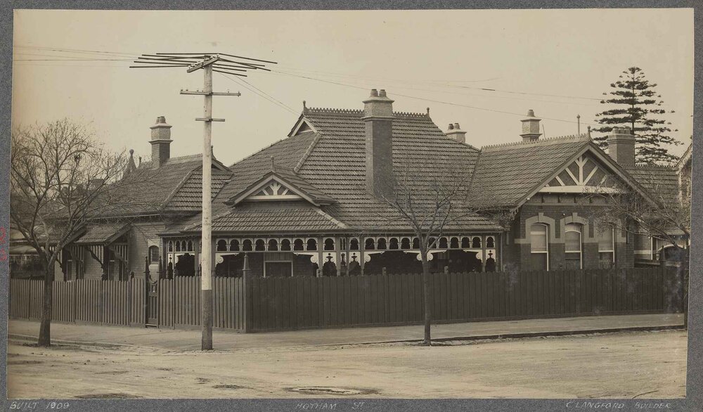 House in Hotham St., Melbourne