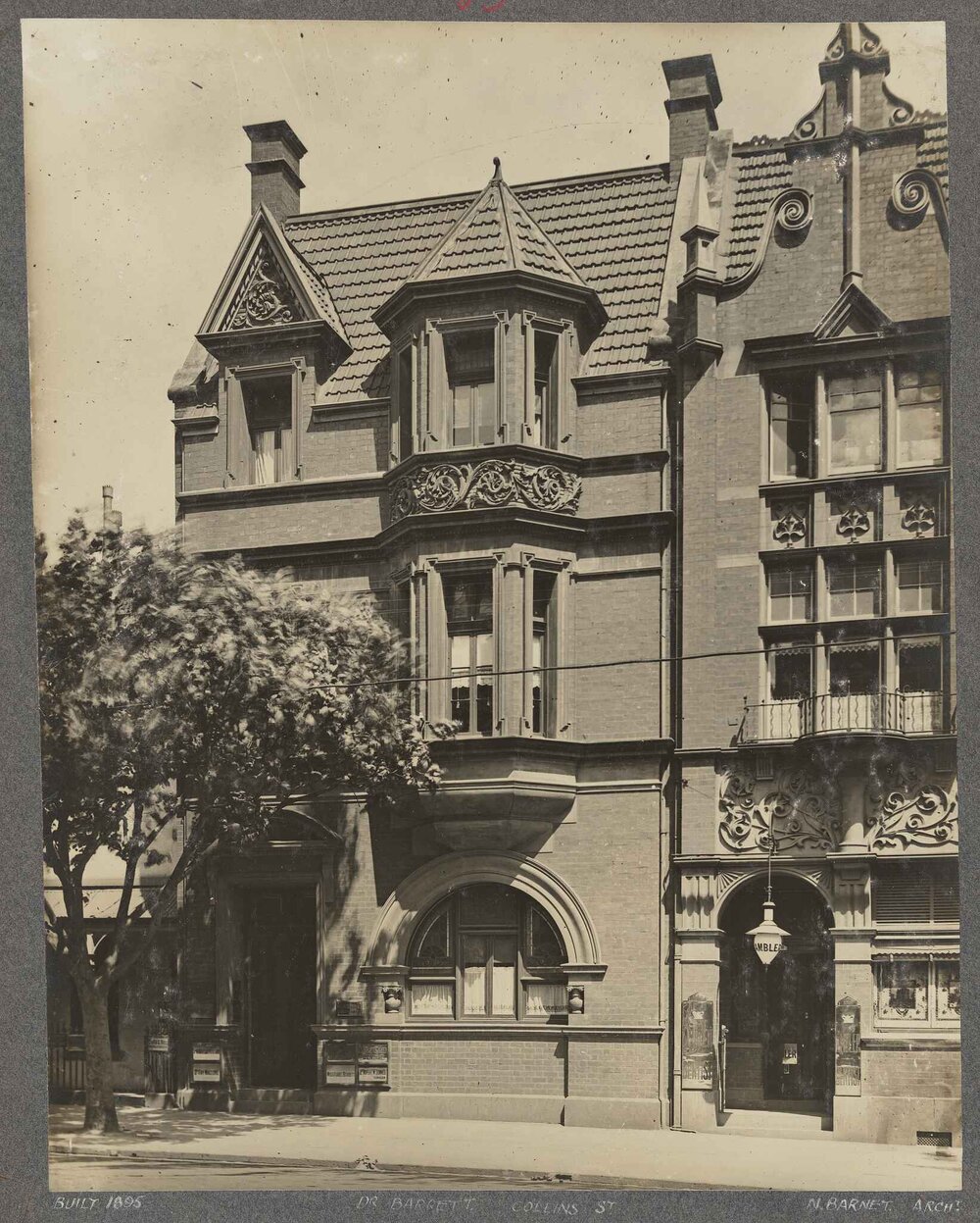 [The premises of] Dr. Barrett, Collins Street