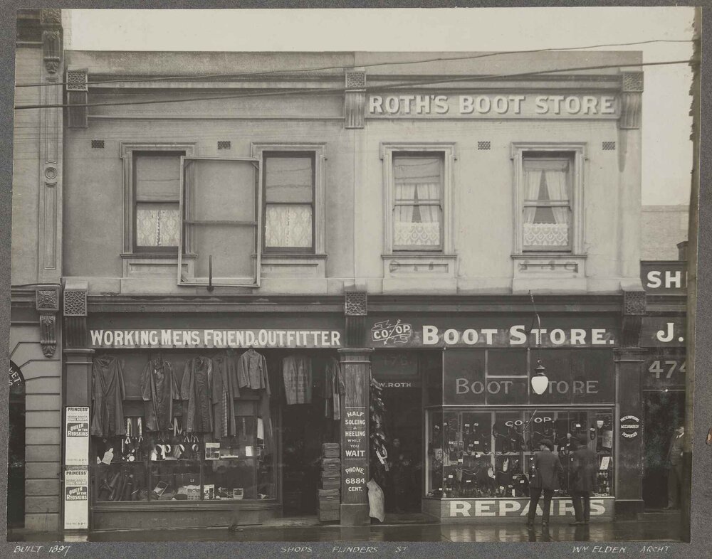 Shops, Flinders Street