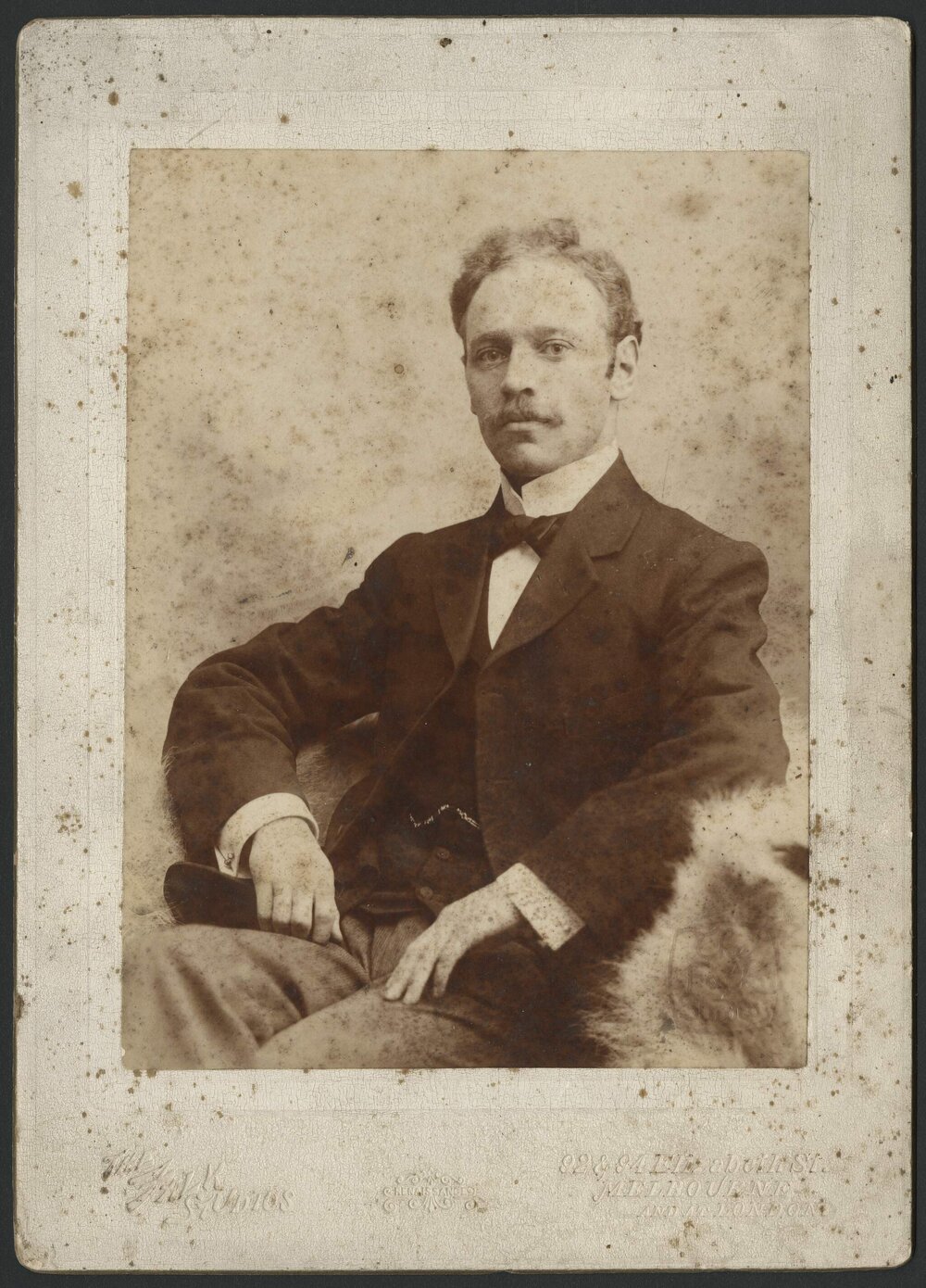 Henry Arthur Pitt as a young man