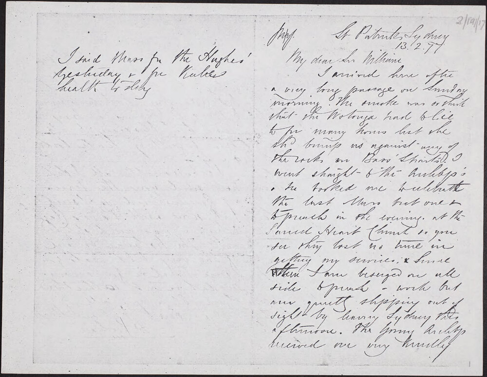 TENISON-WOODS, Fr Julian, Penola.
