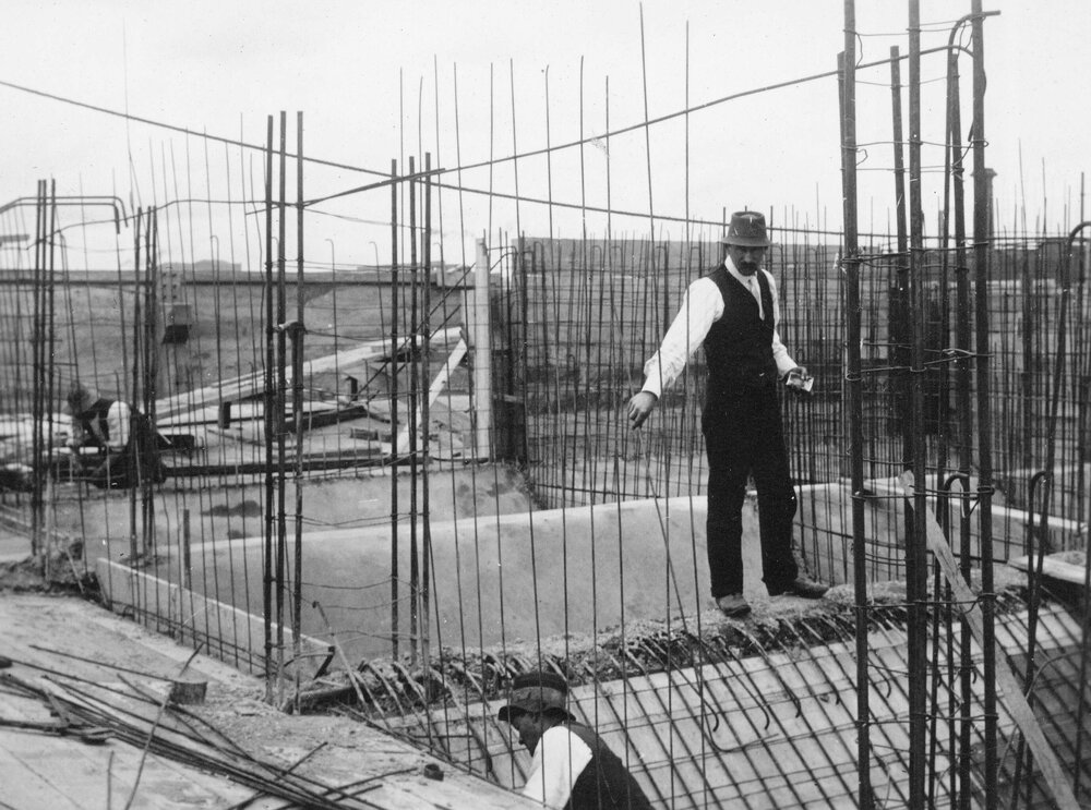 Construction of  Metropolitan Gas Works, West Melbourne