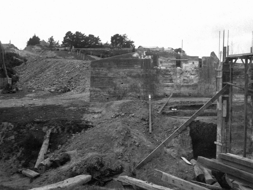 Construction of Fish Creek Bridge, Gippsland, Victoria